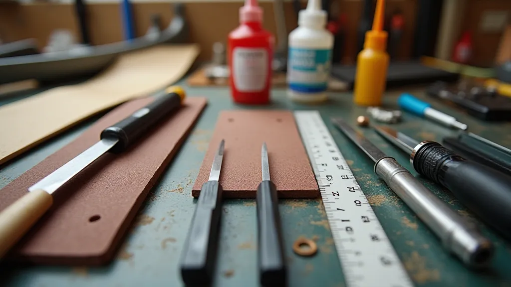 RC airplane building tools